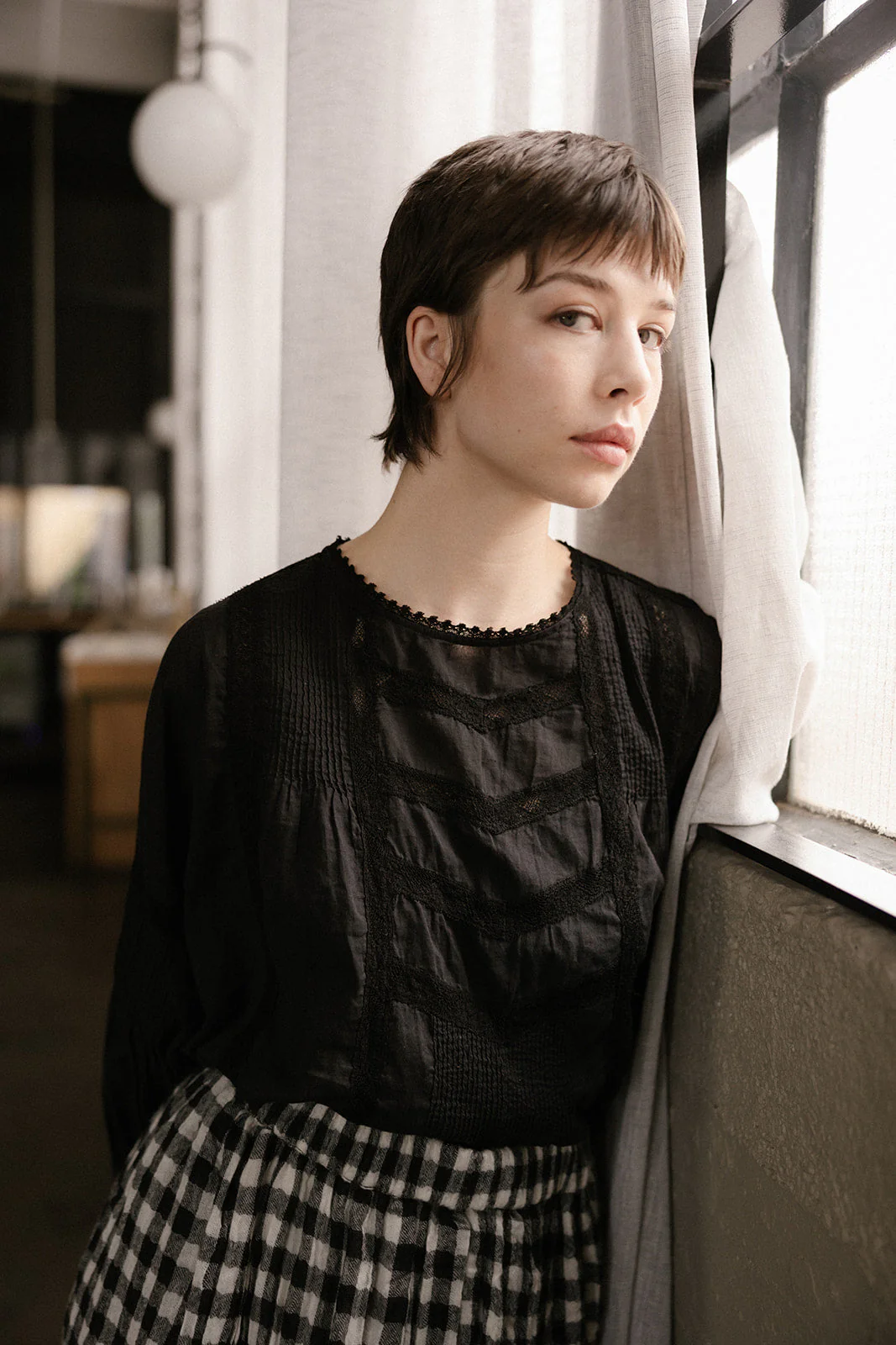 Metta - Alice Lace Blouse - Cotton Lace - Image 11