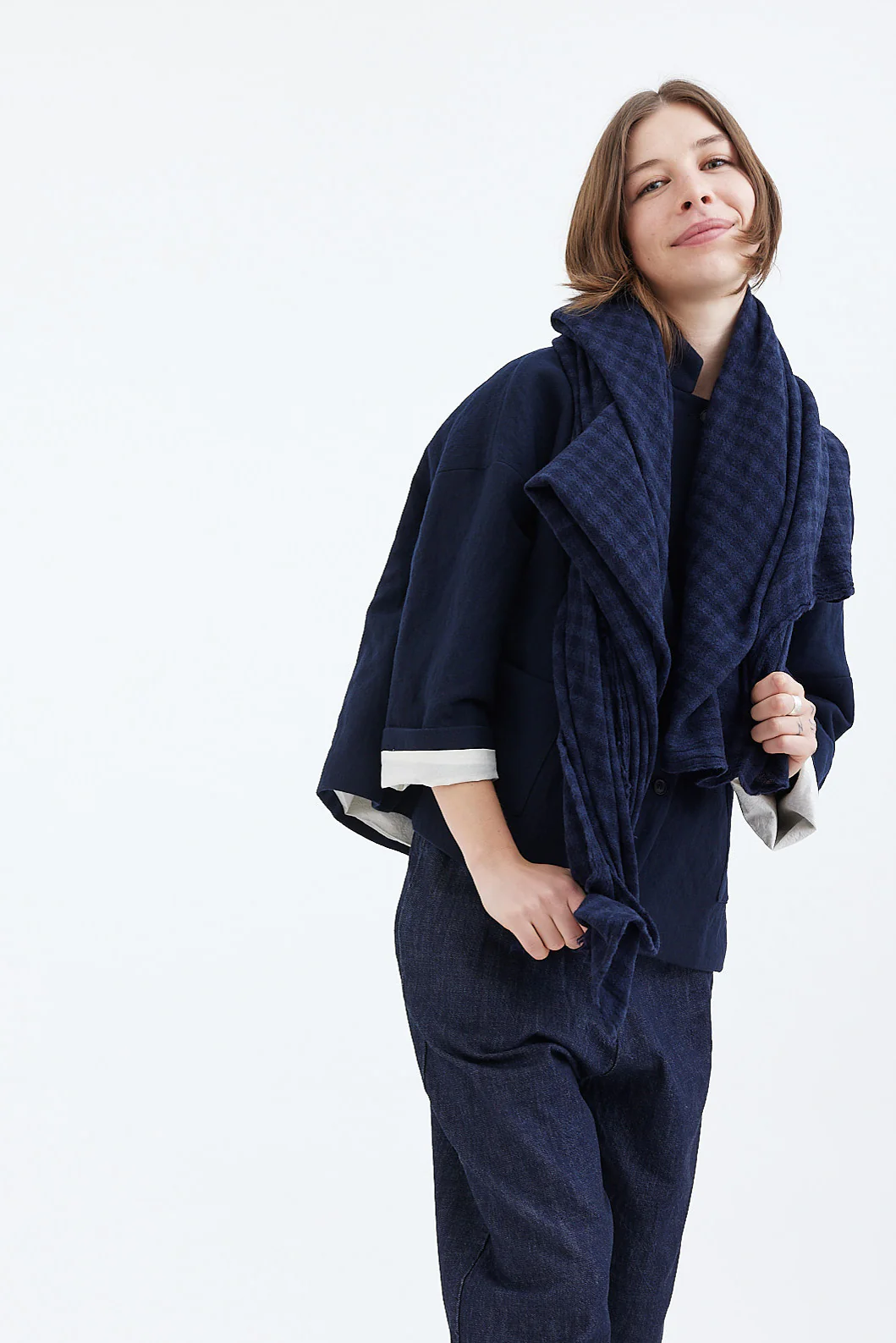 Apuntob - Virgin Wool Scarf - P1823/TS761 - Image 4