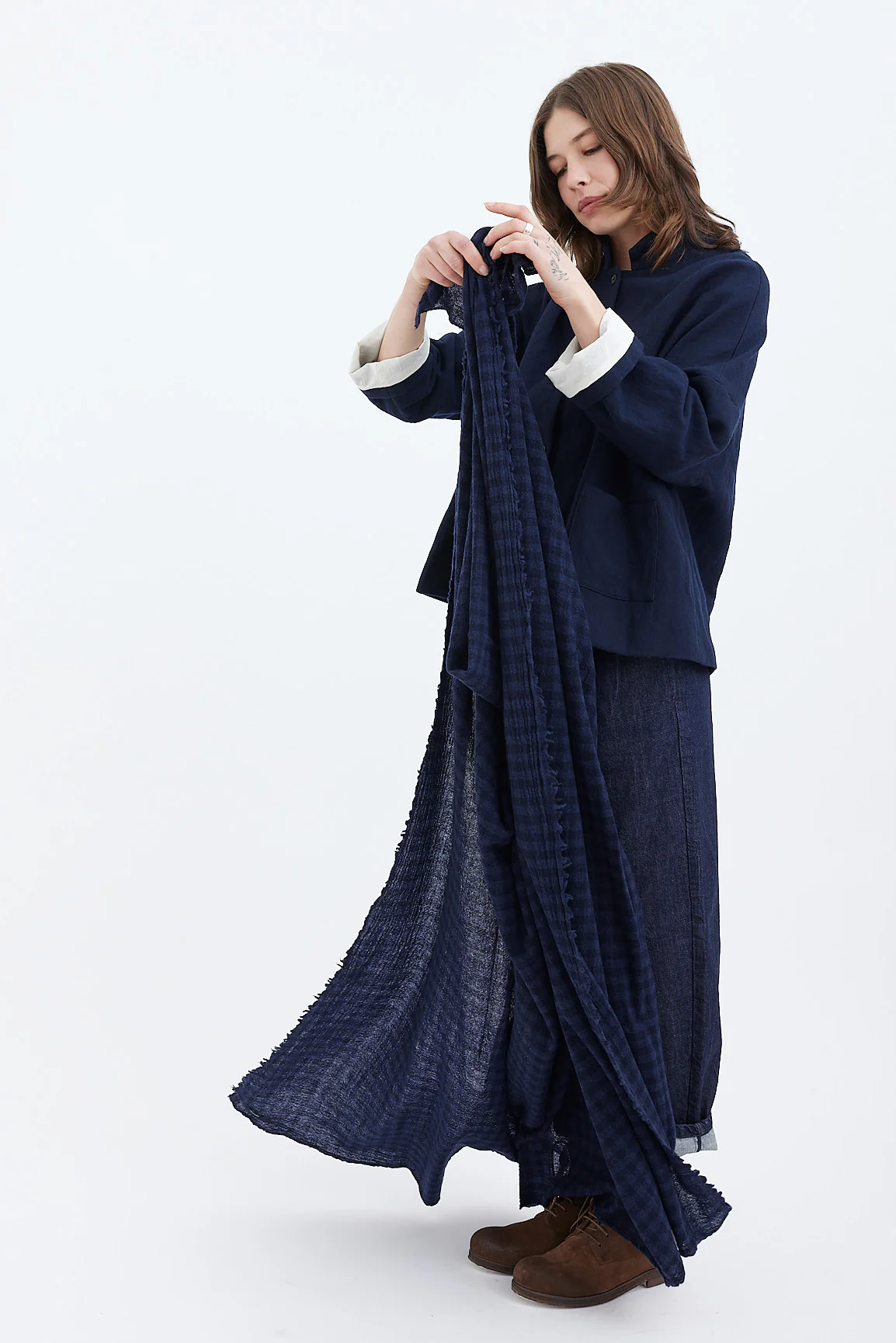 Apuntob - Virgin Wool Scarf - P1823/TS761 - Image 6