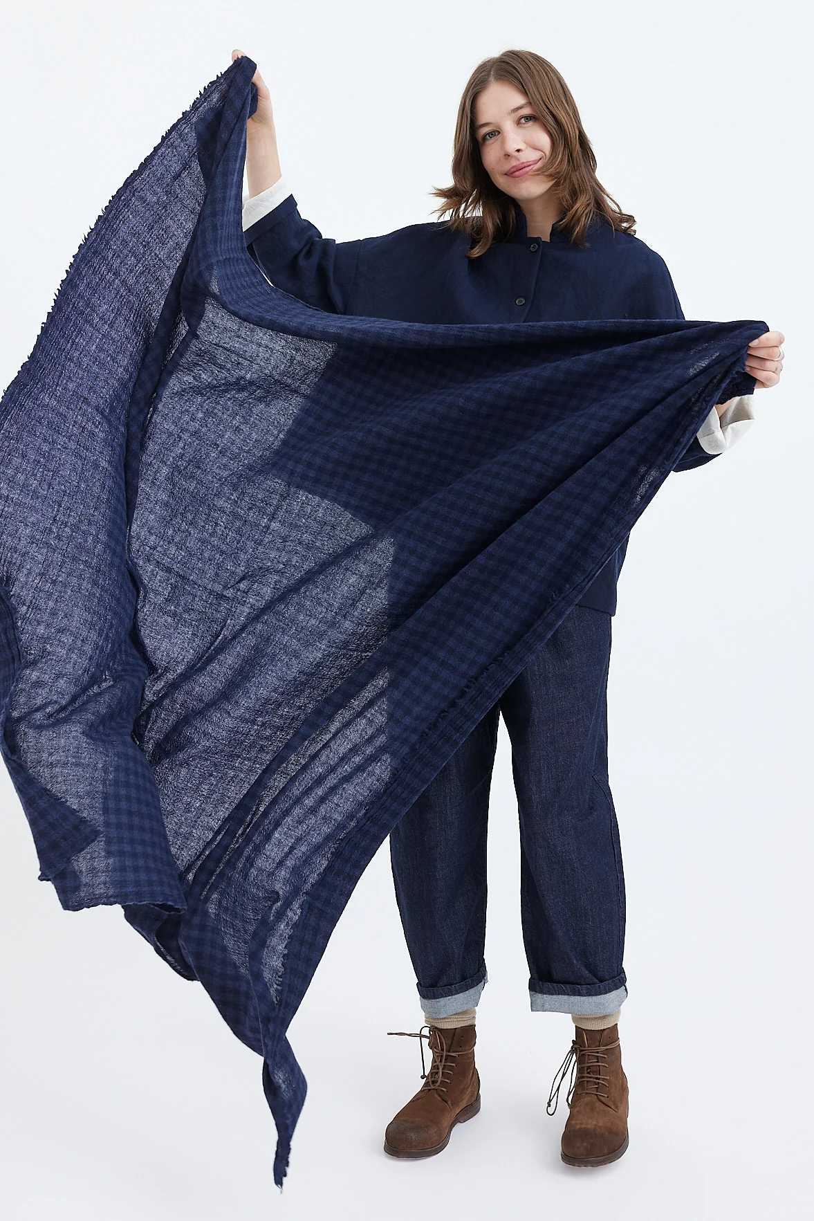 Apuntob - Virgin Wool Scarf - P1823/TS761 - Image 7