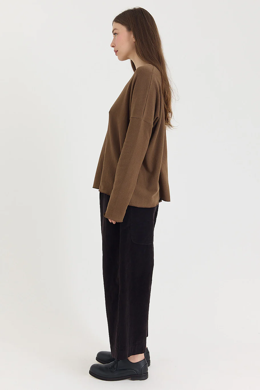 Album di Famiglia - Wide & Short Trousers in Velvet - Image 3