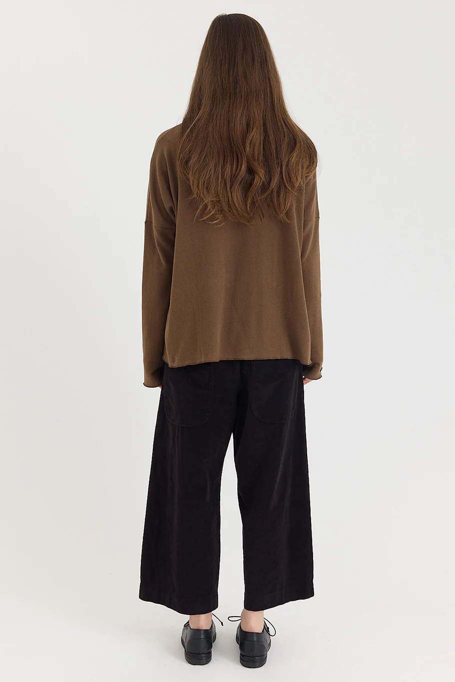 Album di Famiglia - Wide & Short Trousers in Velvet - Image 4