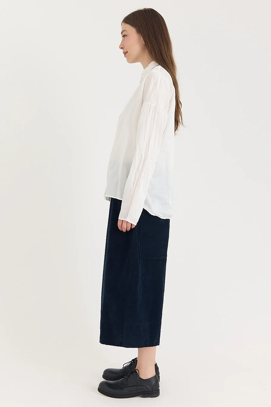 Album di Famiglia - Wide Trousers in Velvet - Image 4