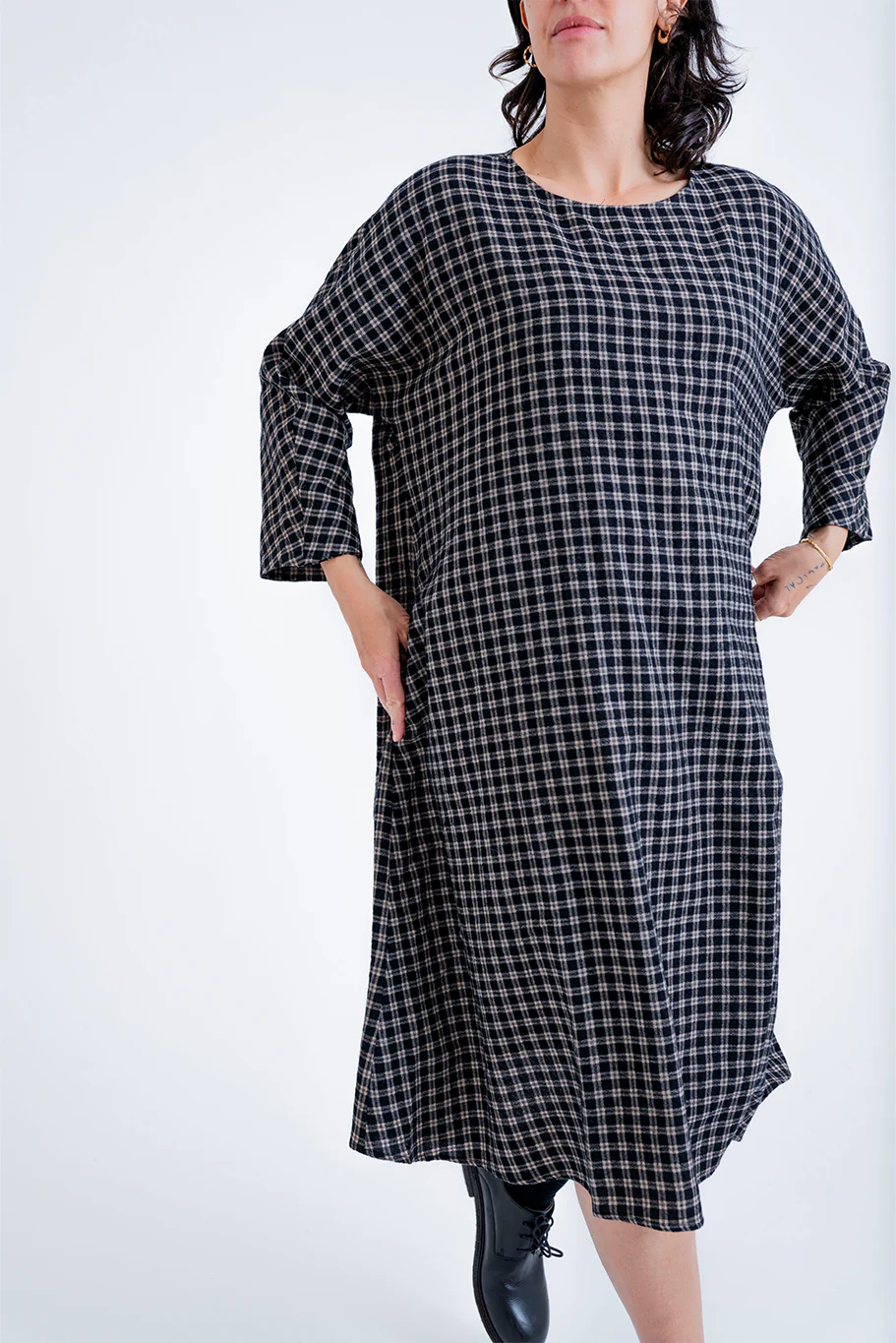 Apuntob - Dress P1980 - Black - Image 7
