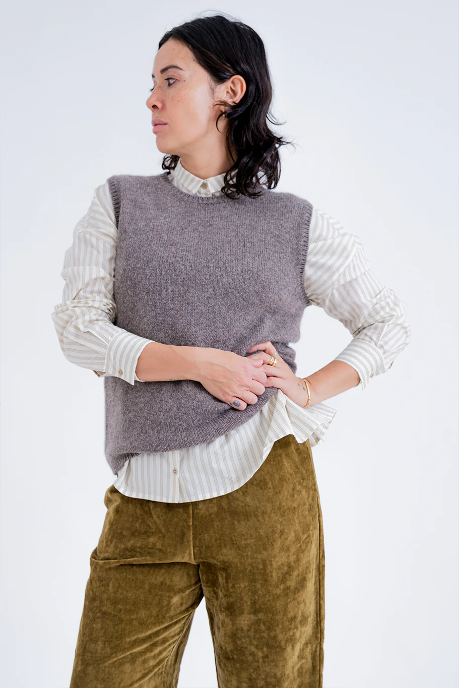 Apuntob - Vest P2009 - Walnut - Image 6
