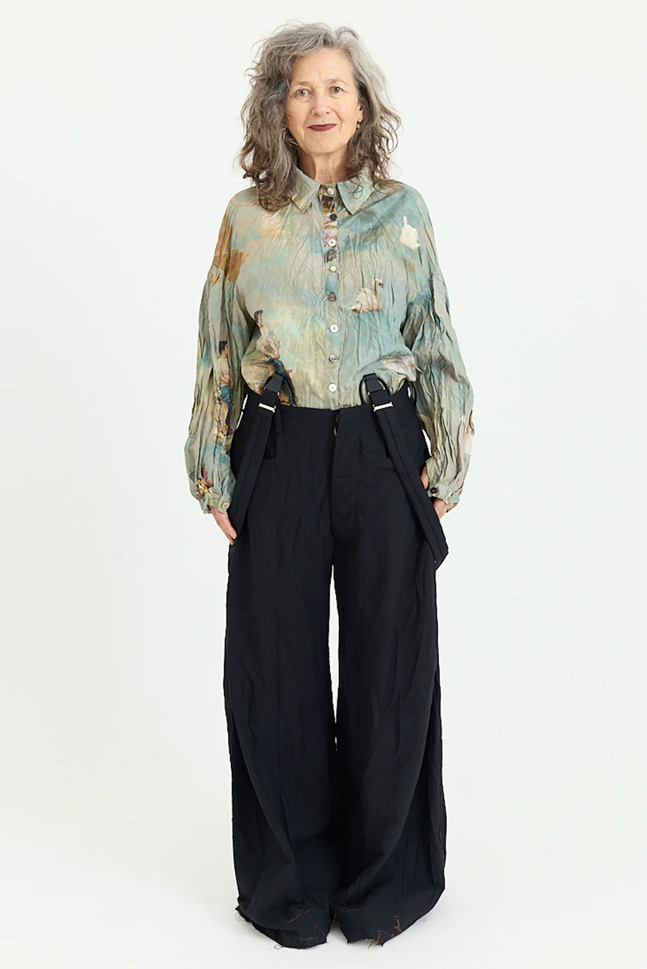Archivio J.M. Ribot - Trousers with Suspenders - Image 3