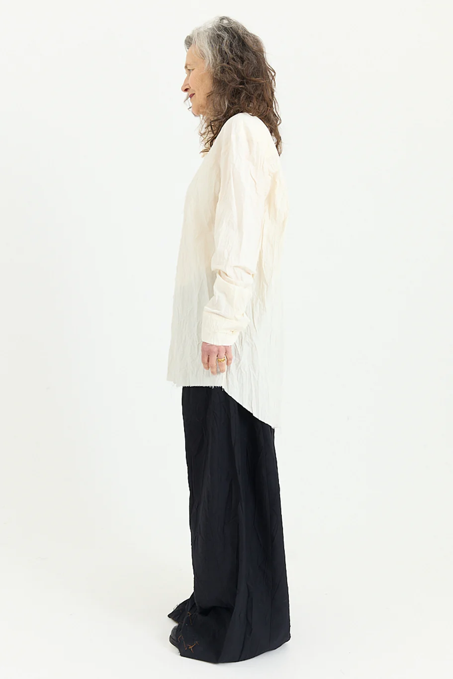 Archivio J.M. Ribot - Shirt with Rouched Neck - Image 6