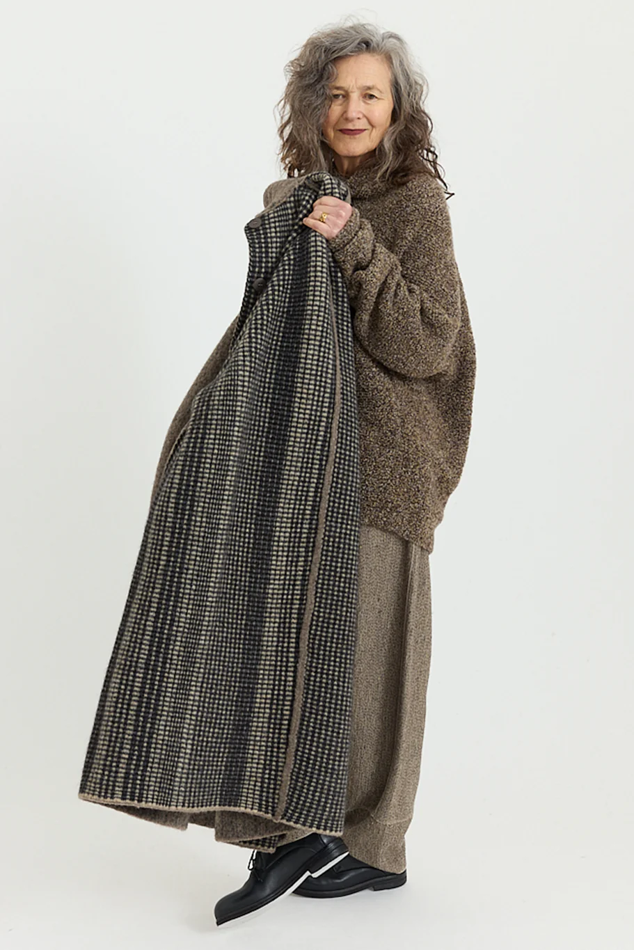 Boboutic - Reversible Coat - Natural/Brown - Image 5