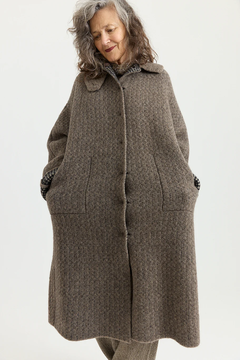 Boboutic - Reversible Coat - Natural/Brown - Image 8
