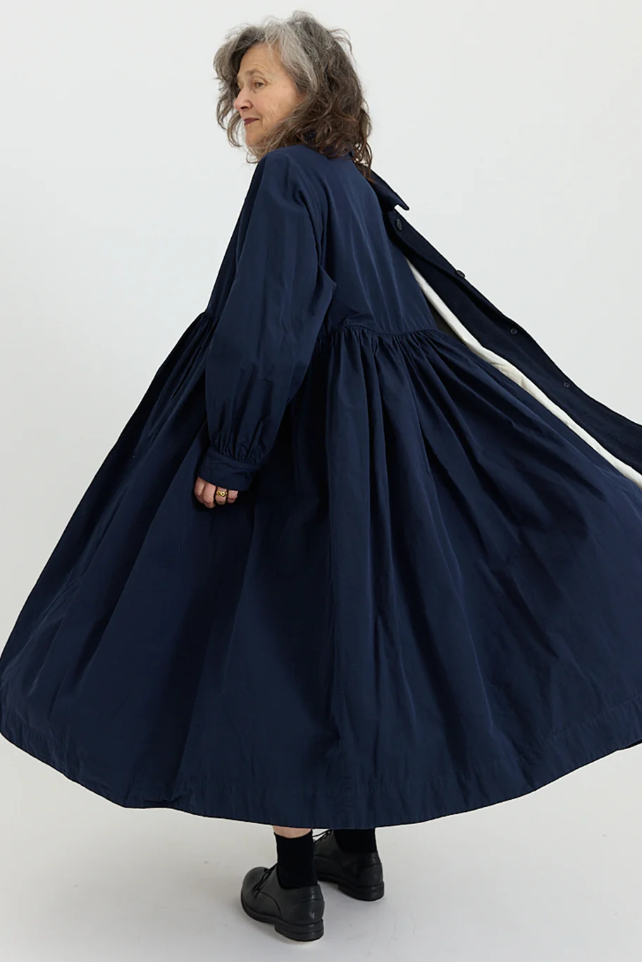 Casey Casey - Ethal Dress - Navy - Image 5