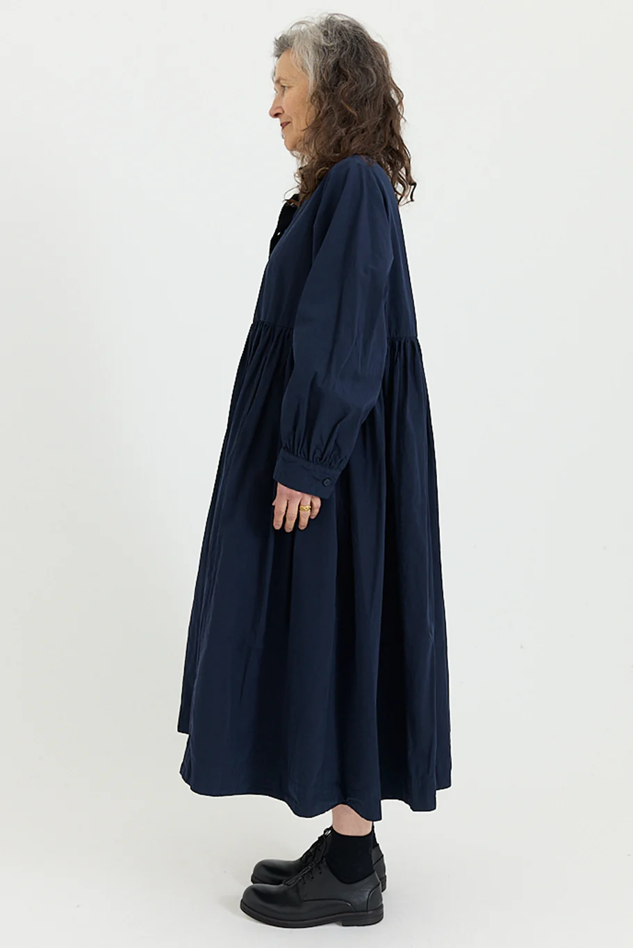 Casey Casey - Ethal Dress - Navy - Image 7