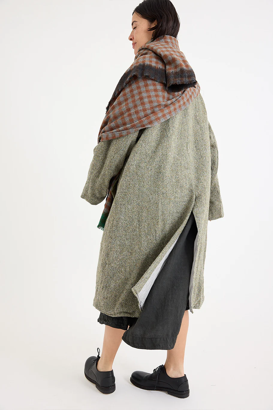 Lovat + Green - Beatles Scarf - Brown - Image 3