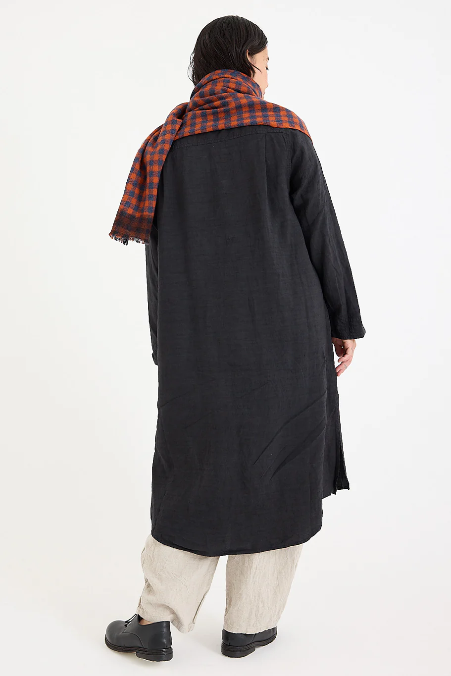 Lovat + Green - Beatles Scarf - Orange - Image 5