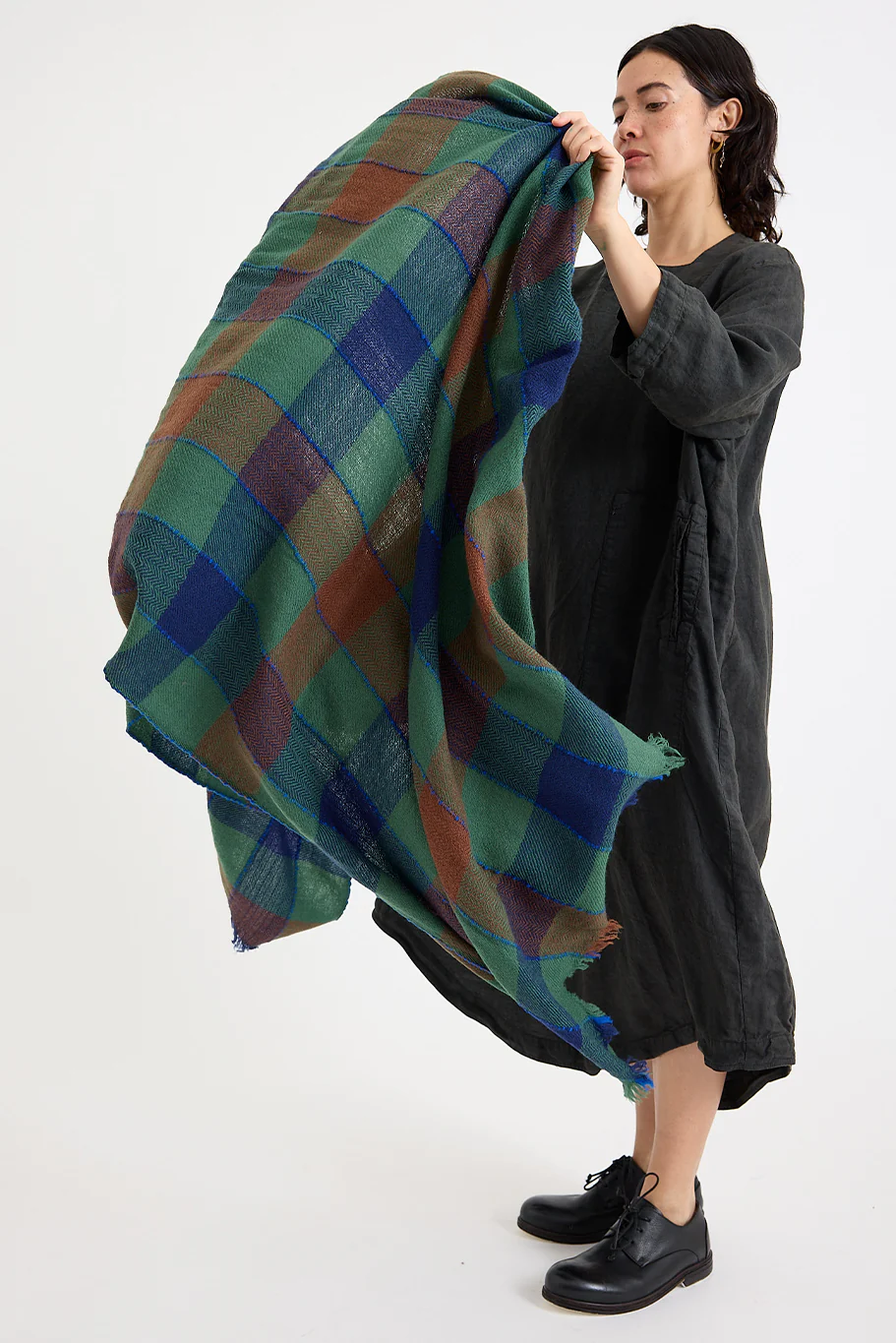 Lovat + Green - Mozart Scarf - Green - Image 4