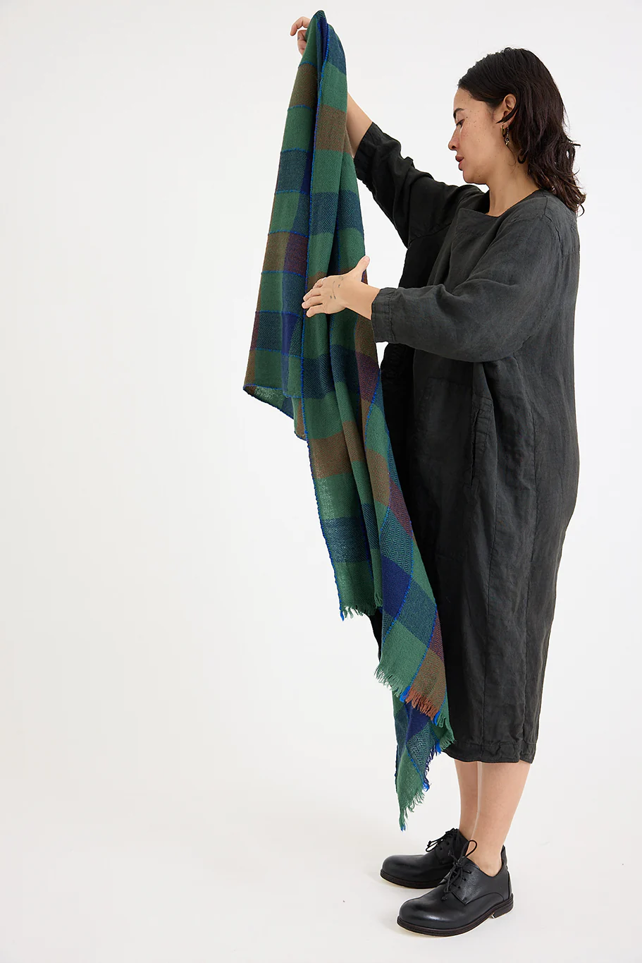 Lovat + Green - Mozart Scarf - Green - Image 7