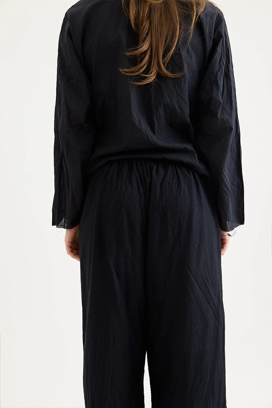 SCHA - Cotton Flannel - Deep Pockets - Wide Leg Pant - Image 11