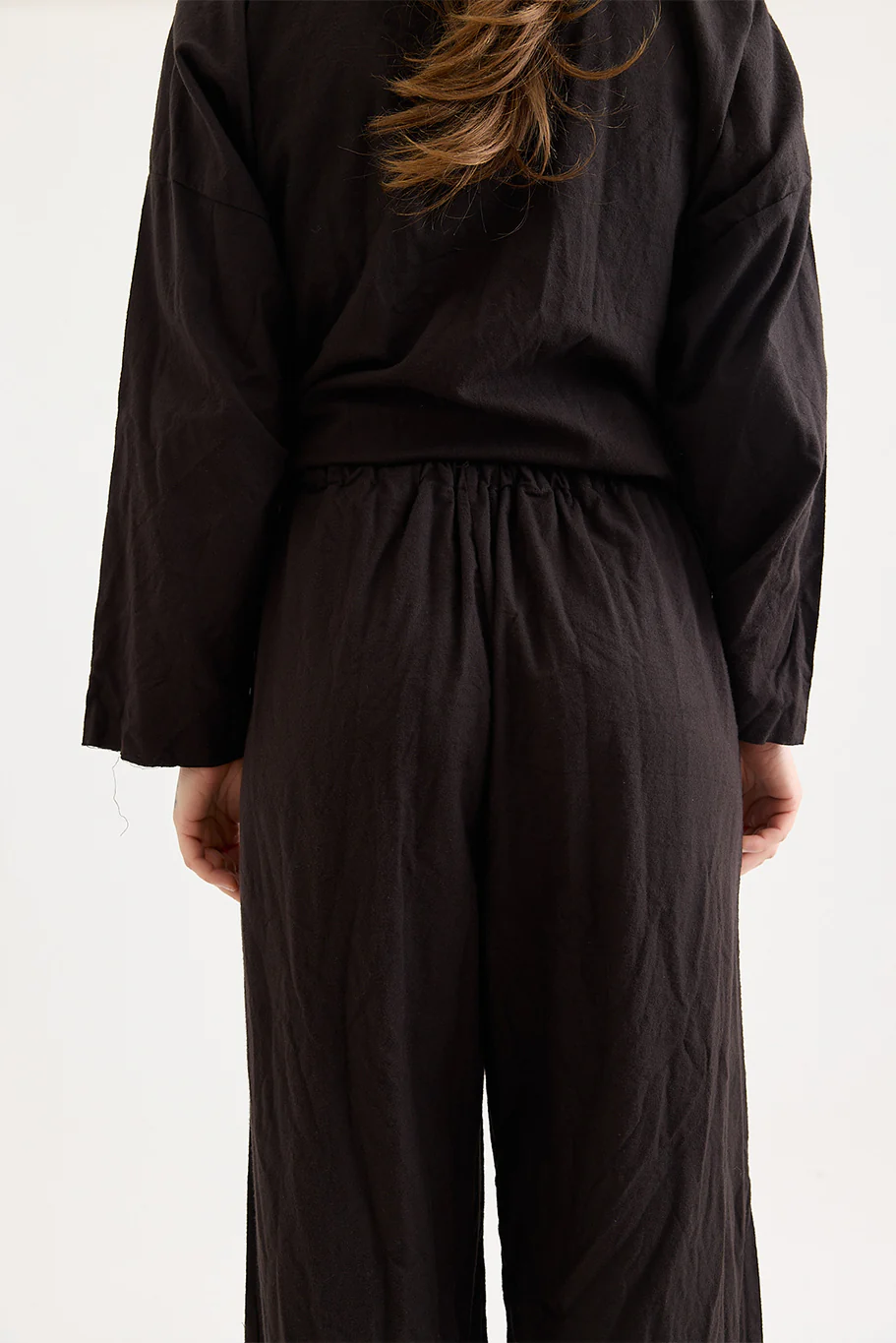 SCHA - Cotton Flannel - Deep Pockets - Wide Leg Pant - Image 4