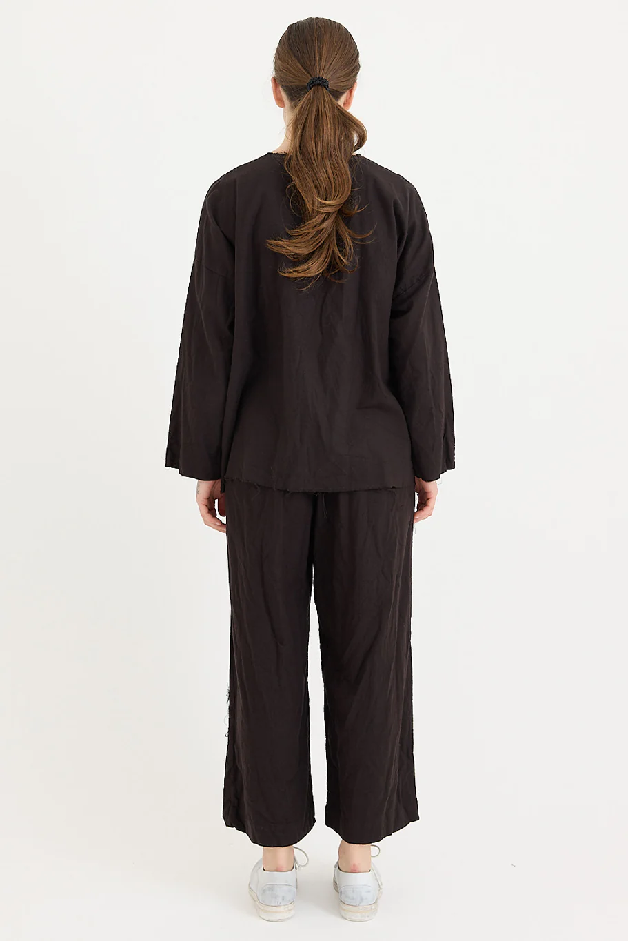 SCHA - Cotton Flannel - Deep Pockets - Wide Leg Pant - Image 7