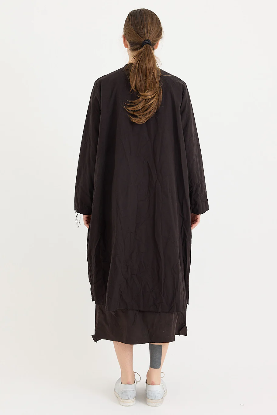 SCHA - Cotton Flannel - Button-Down Cosy Coat - Image 10