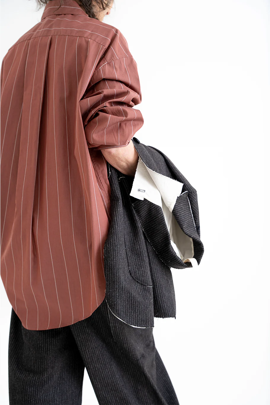 Wright + Doyle - Beaduc Shirt - Pompeian Stripe - Image 3