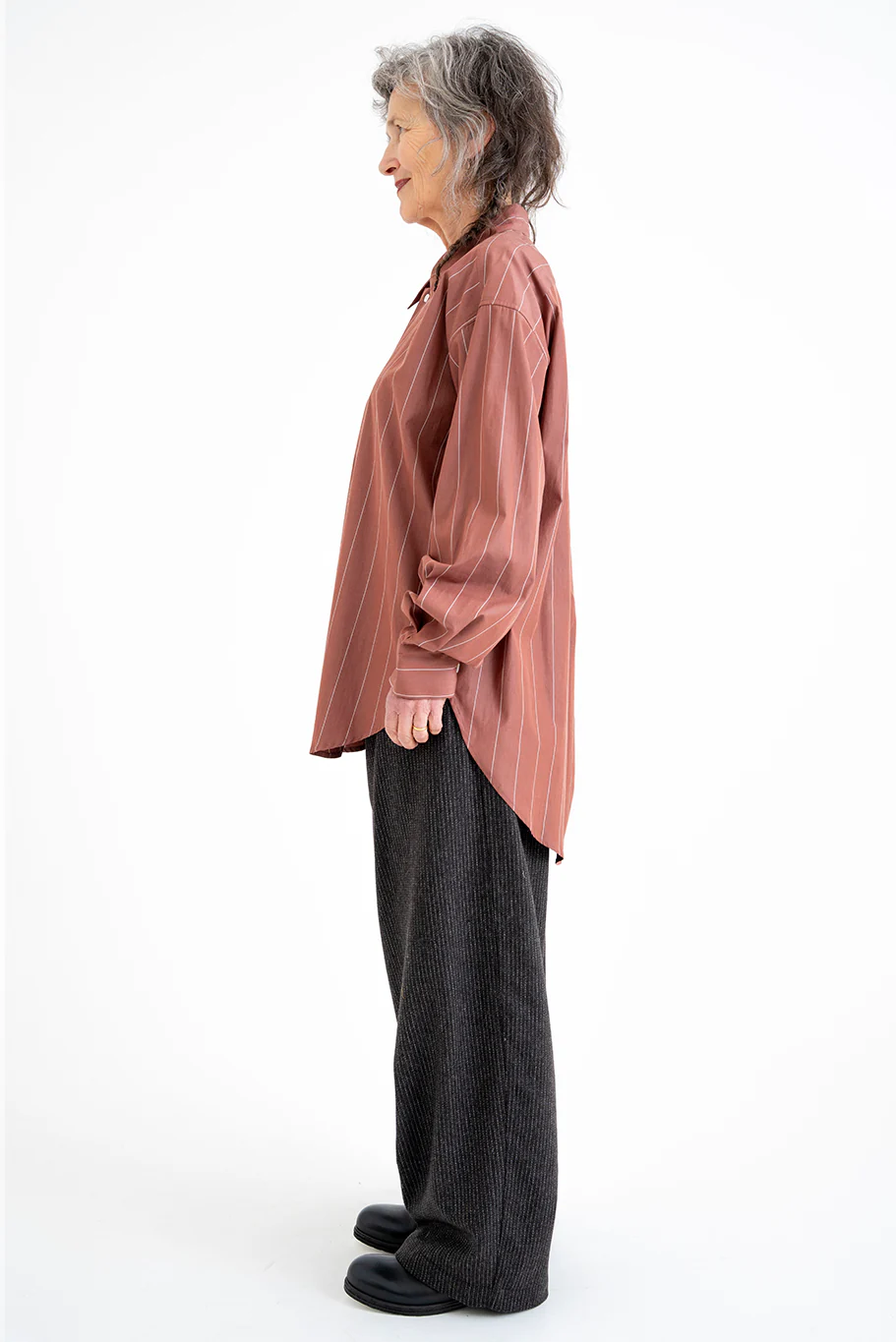 Wright + Doyle - Beaduc Shirt - Pompeian Stripe - Image 6