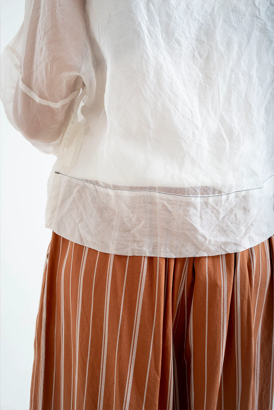 Bukeshla - Briar Box Top - Cream Organza - Image 5