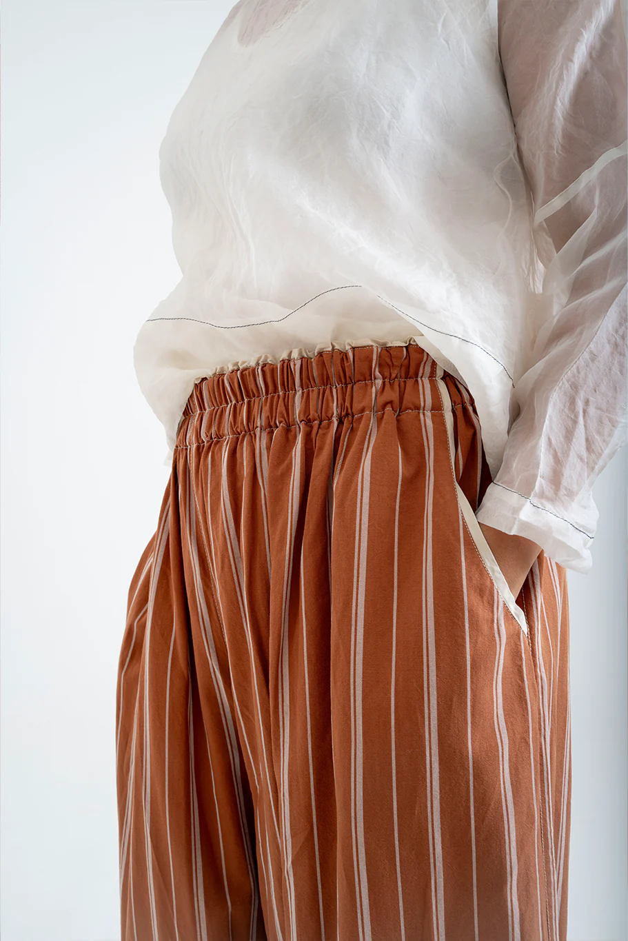Bukeshla - Briar Box Top - Cream Organza - Image 6