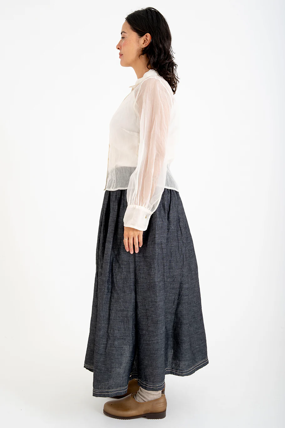 Bukeshla - Florence Blouse - Cream Organza - Image 9