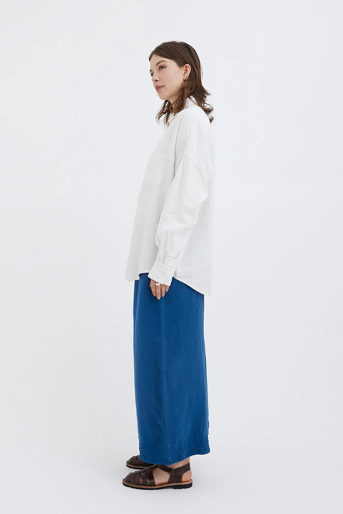 Chez Vidalenc -  Shirt - Antic Linen AXL - Natural - Image 4