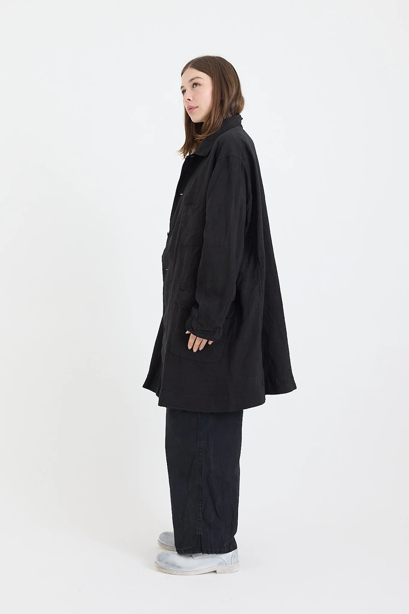 Chez Vidalenc - Malbo Coat - Black - Image 4