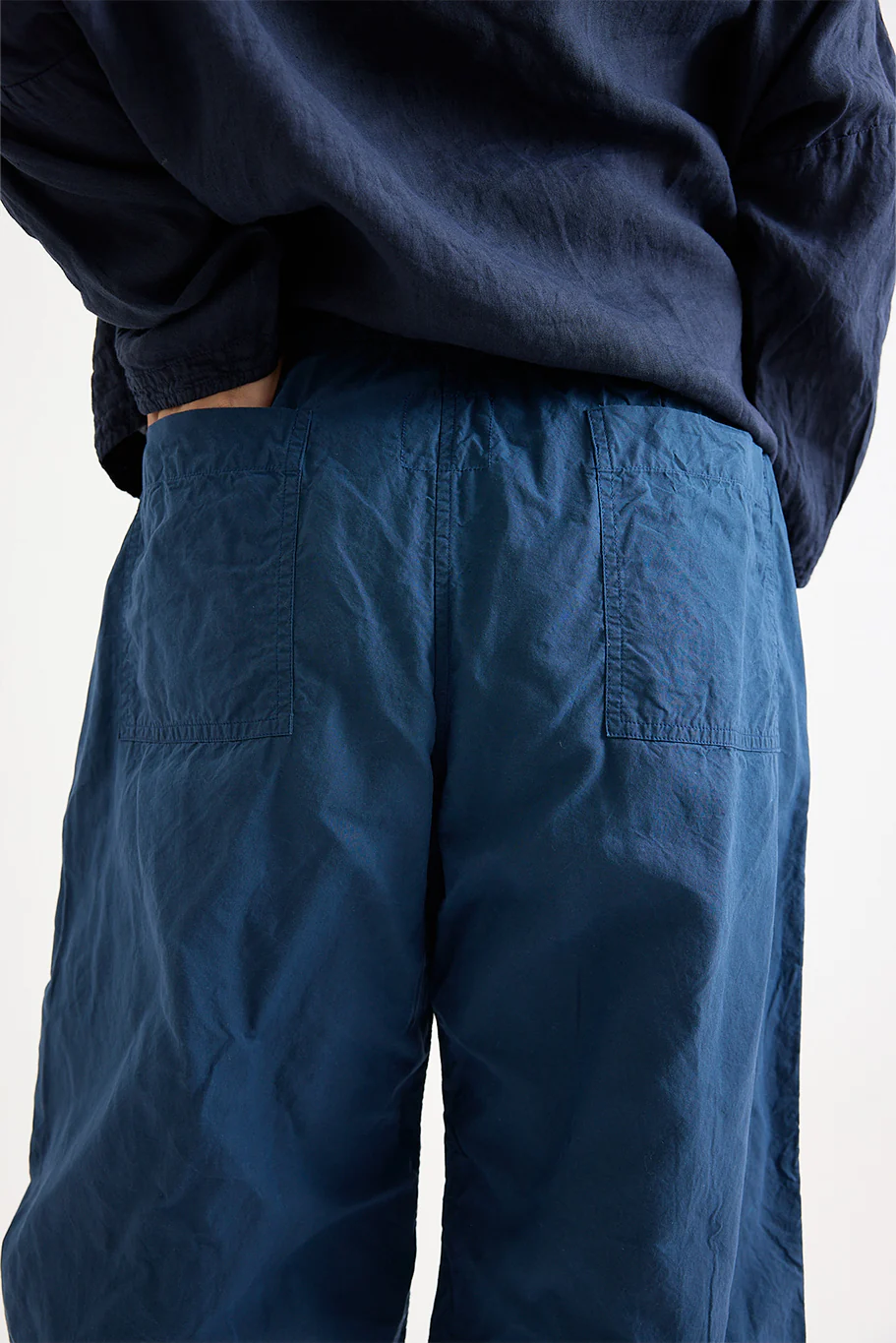 Chez Vidalenc - Coulisse Pants - Cotton Sailor - Blue - Image 6
