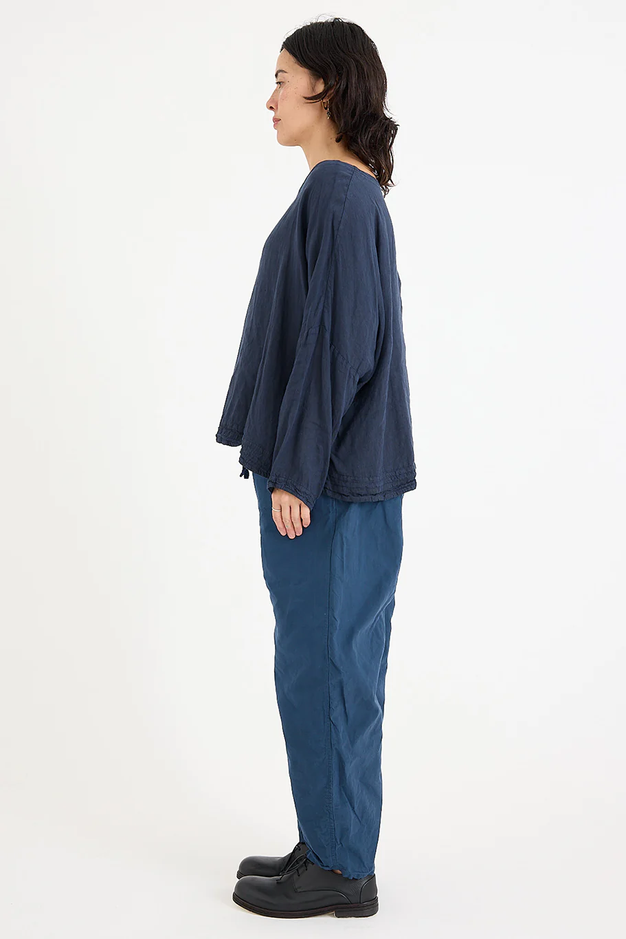 Chez Vidalenc - Coulisse Pants - Cotton Sailor - Blue - Image 8
