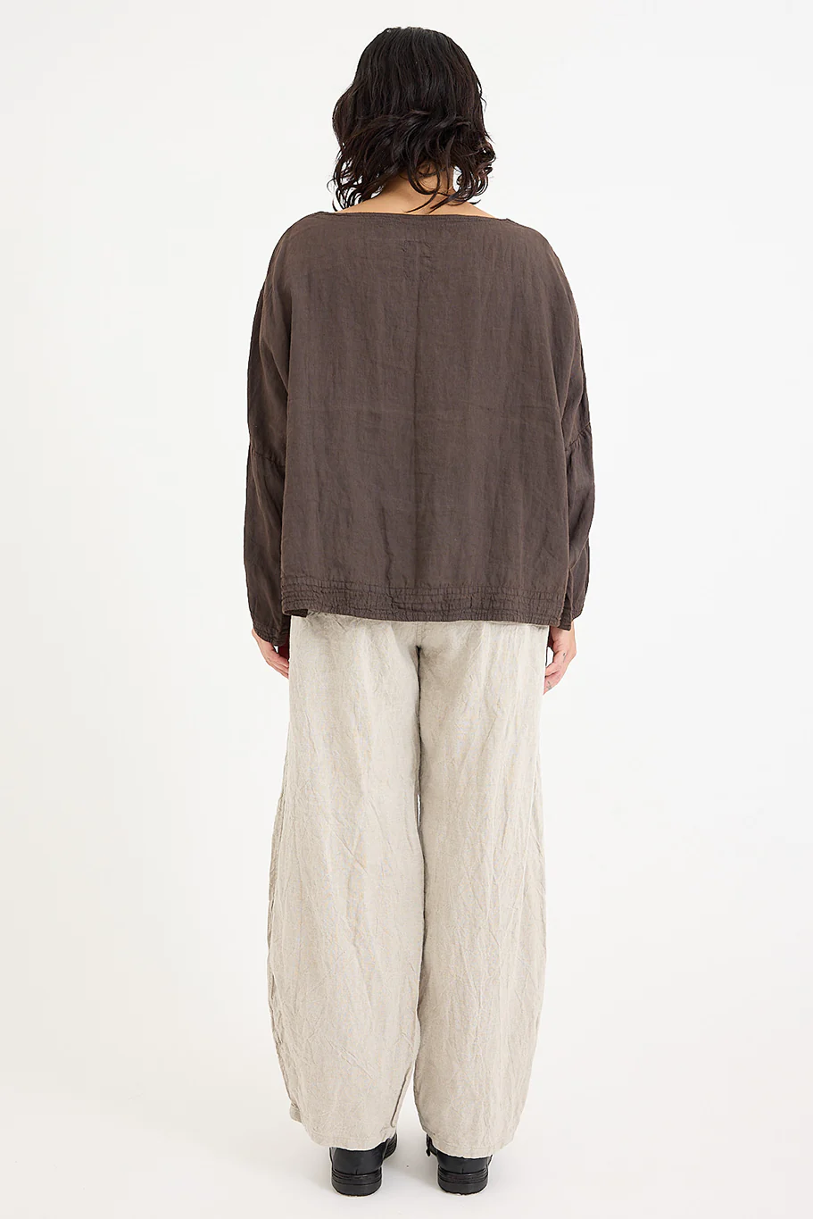 Chez Vidalenc - Coulisse Pants - Linen - Natural - Image 8