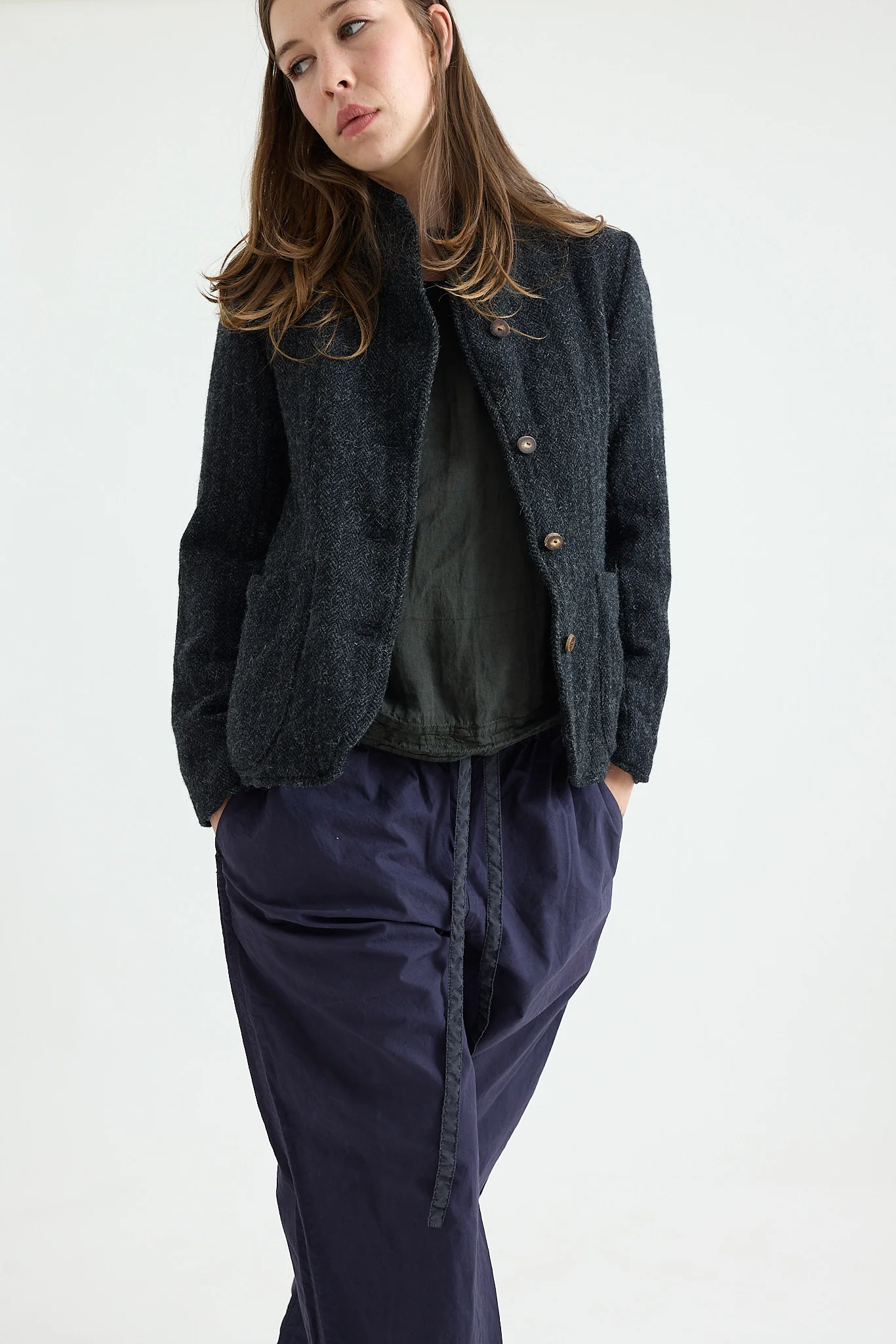 Chez Vidalenc - L102 Cotton Sailor Pants - Image 3