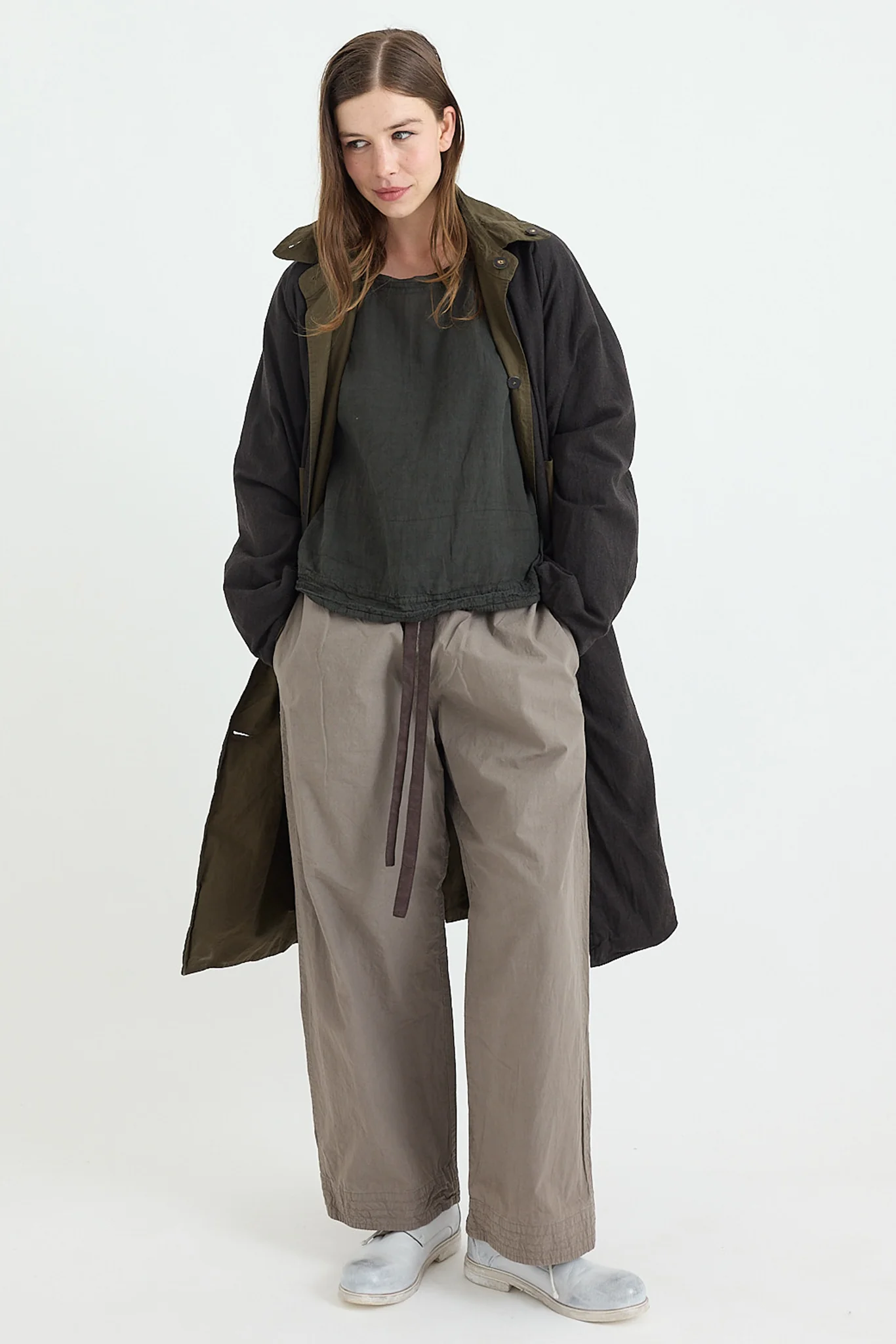 Chez Vidalenc - L102 Cotton Sailor Pants - Image 5