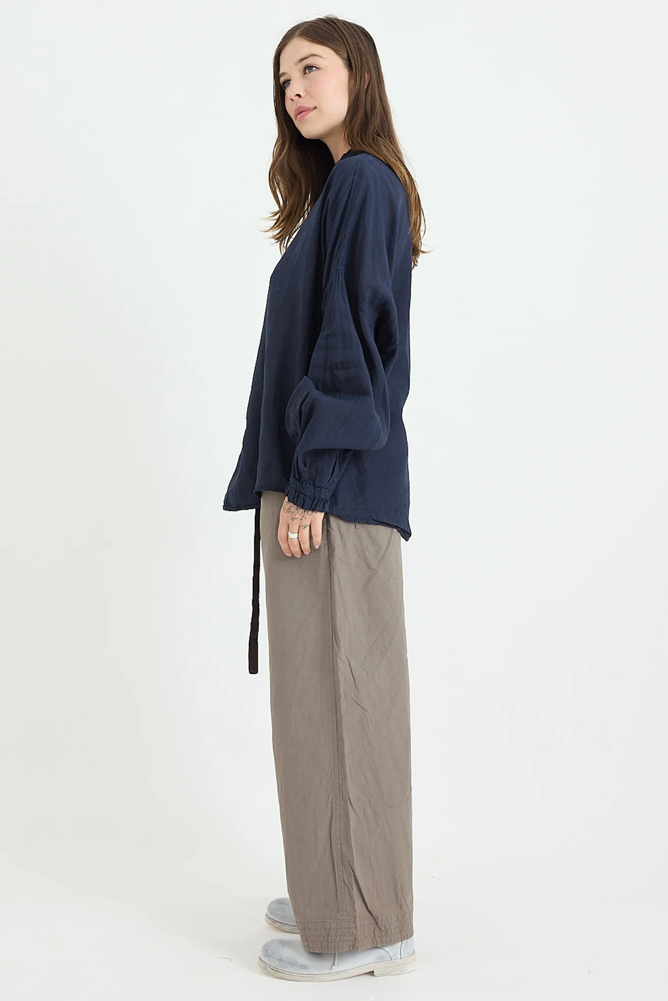 Chez Vidalenc - L102 Cotton Sailor Pants - Image 7