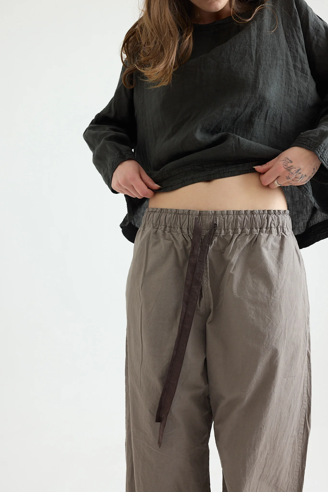 Chez Vidalenc - L102 Cotton Sailor Pants - Image 8