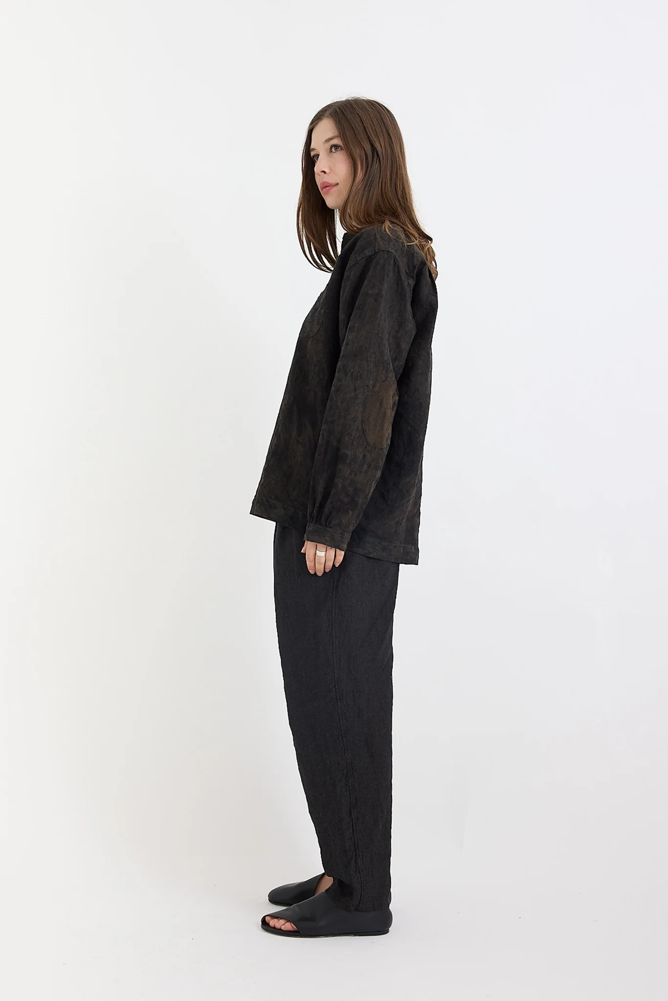 Kaval - Henry neck blouse - Ash Glaze - Image 4