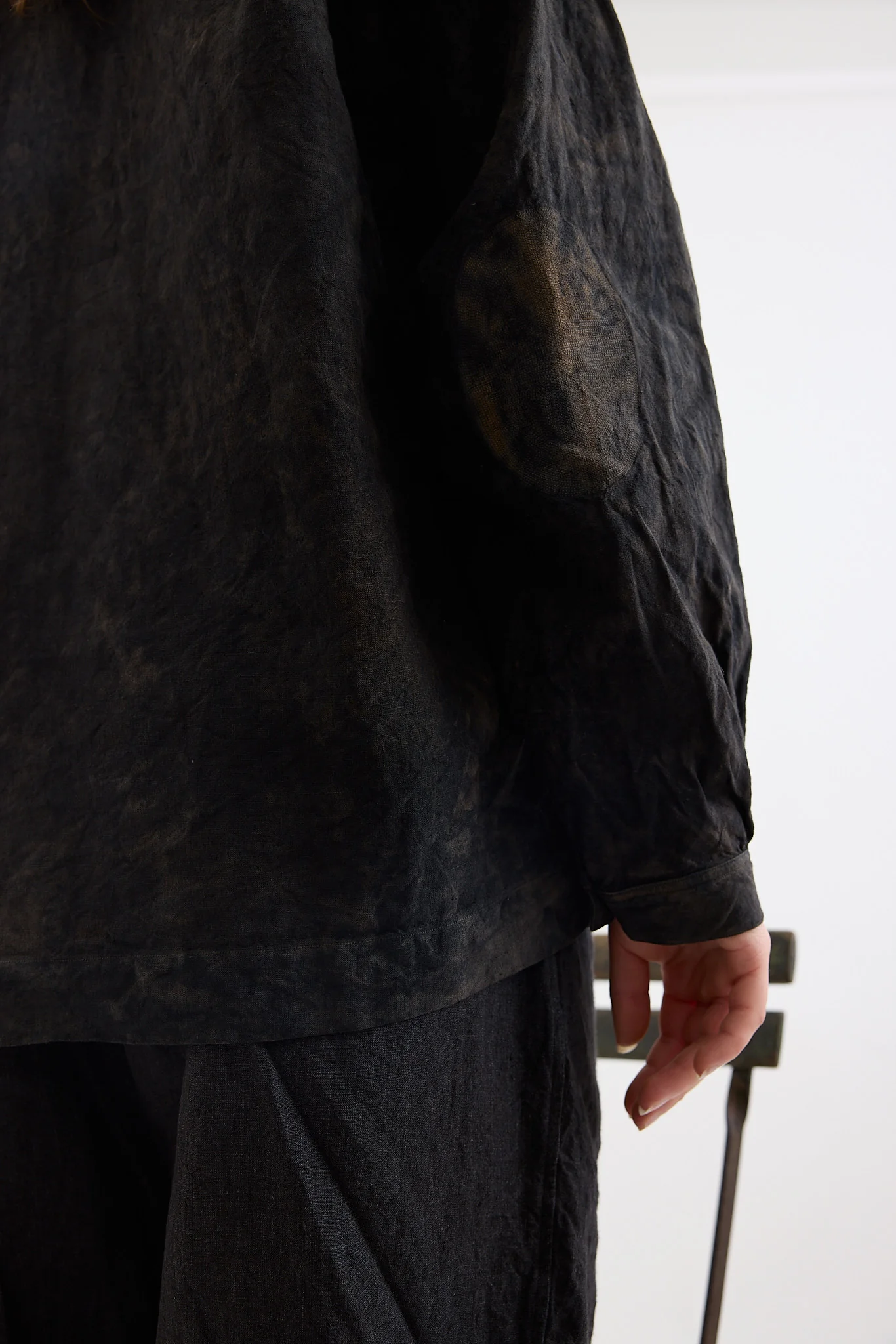 Kaval - Henry neck blouse - Ash Glaze - Image 7