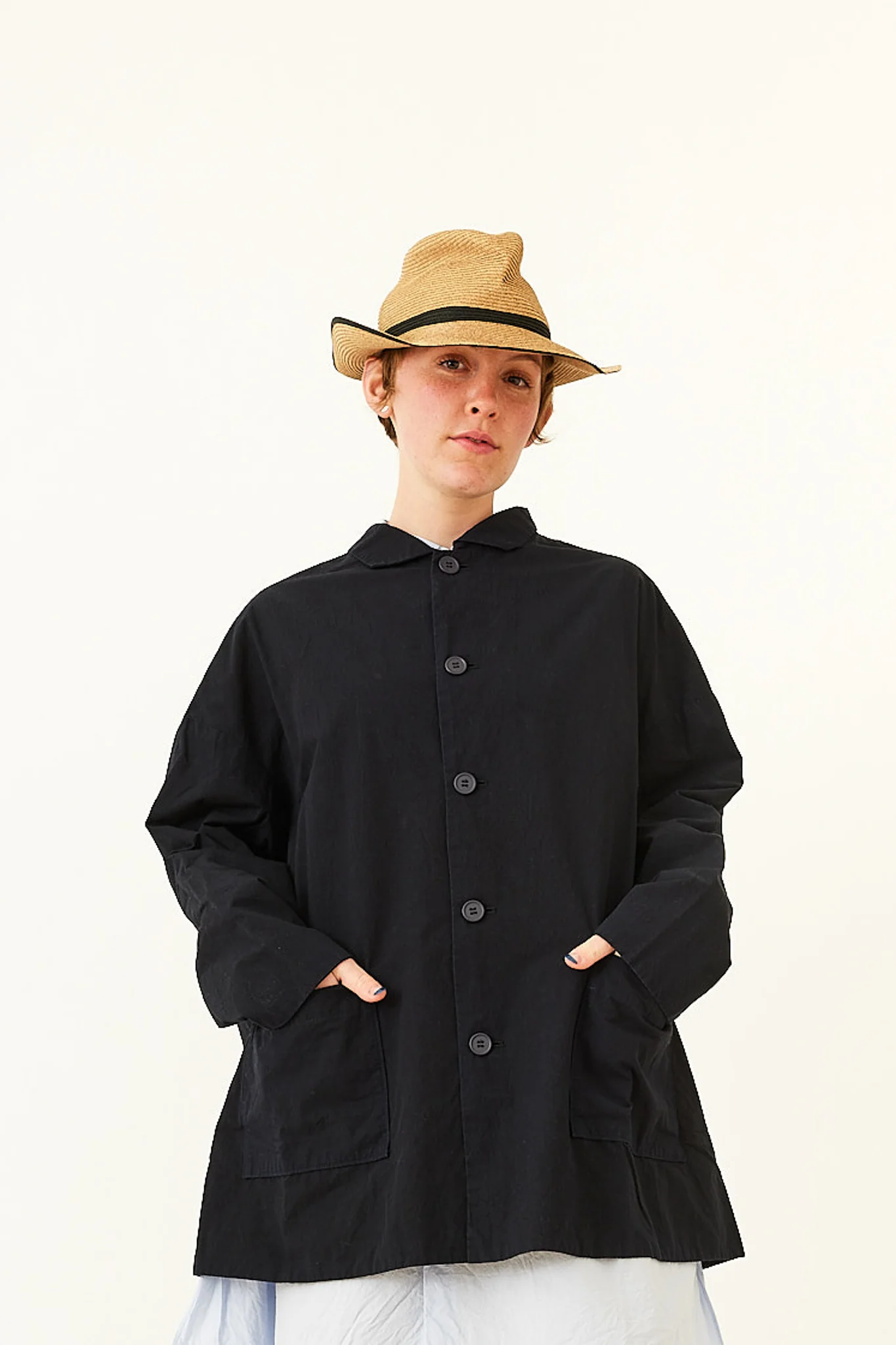 Mature Ha - Boxed Hat 7cm brim switch colour line - Image 5