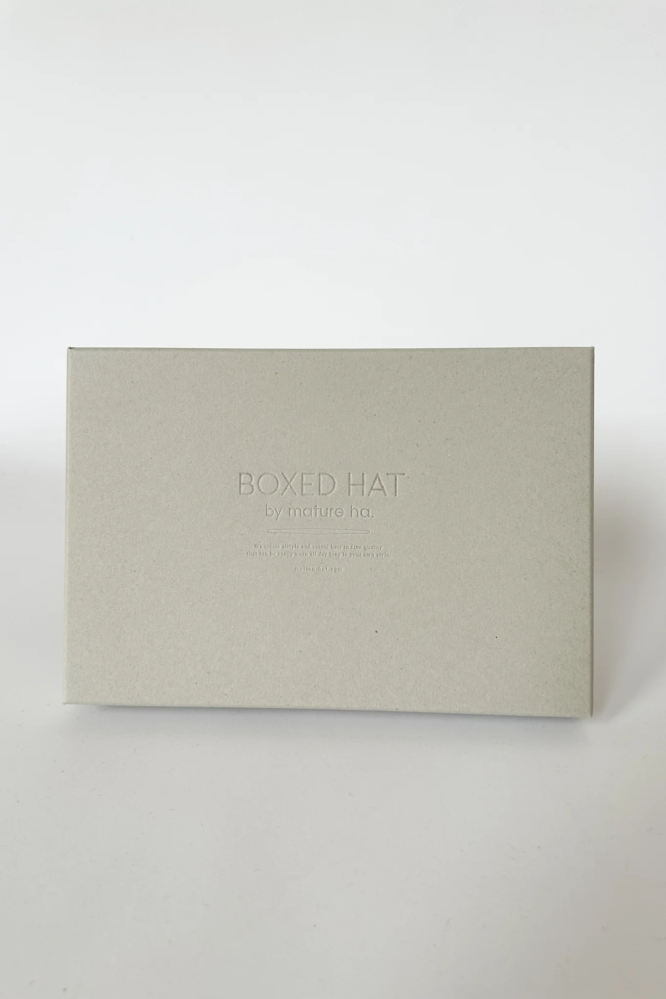 Mature Ha - Boxed Hat 7cm brim switch colour line - Image 6