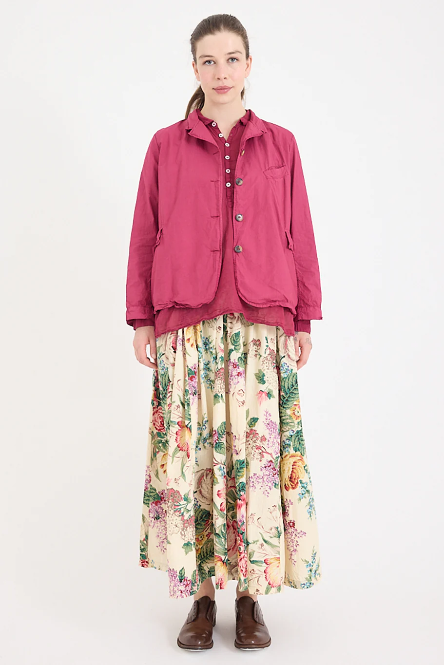 Metta - Dominique Blazer - Cotton Poplin - Image 6