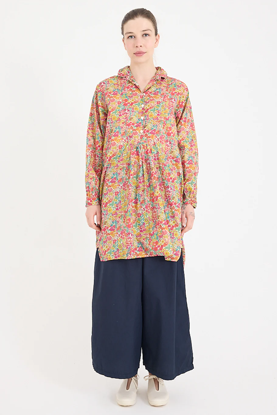 Metta - Fran Long Tunic - Liberty Cotton Print - Image 7