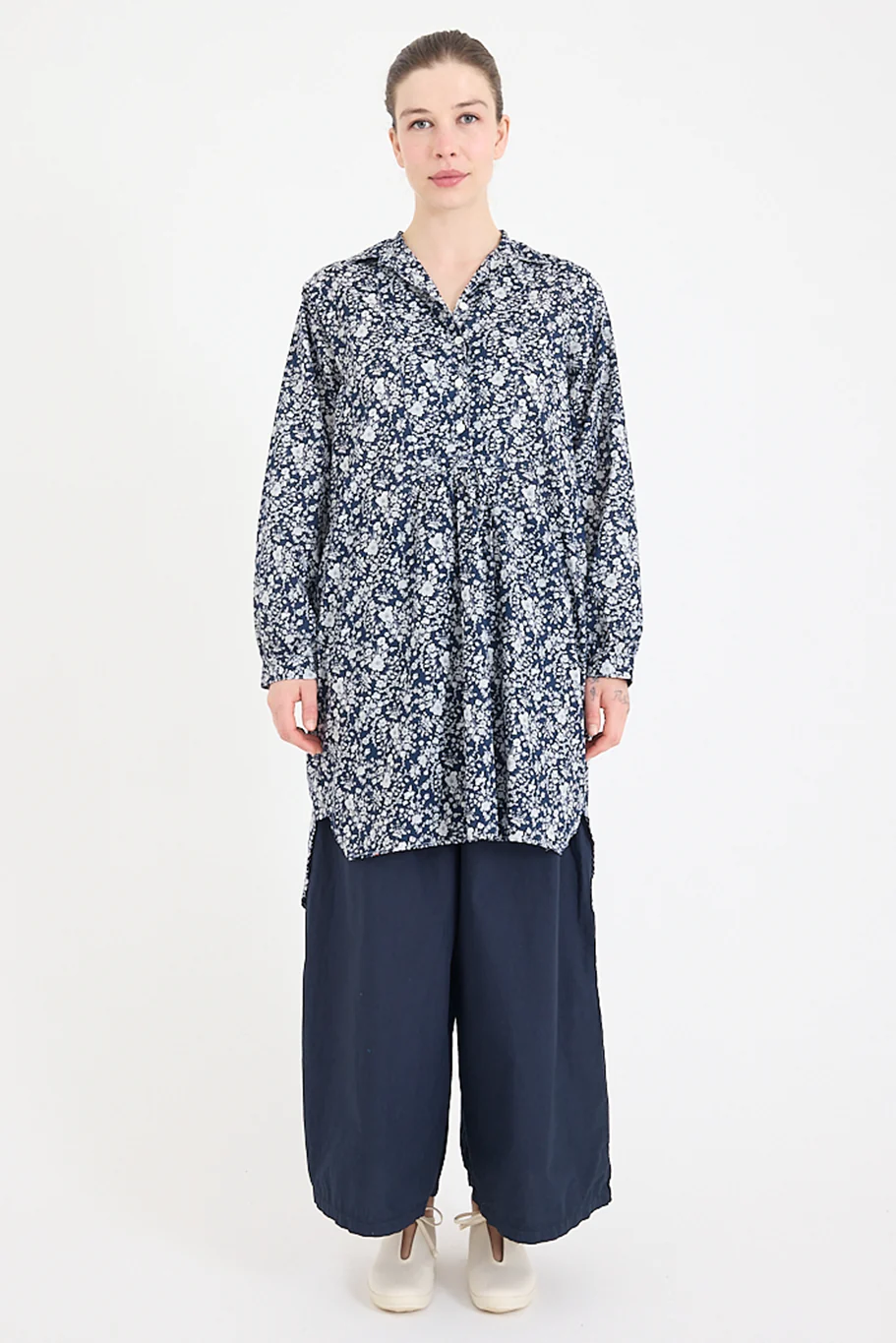 Metta - Fran Long Tunic - Liberty Cotton Print - Image 8