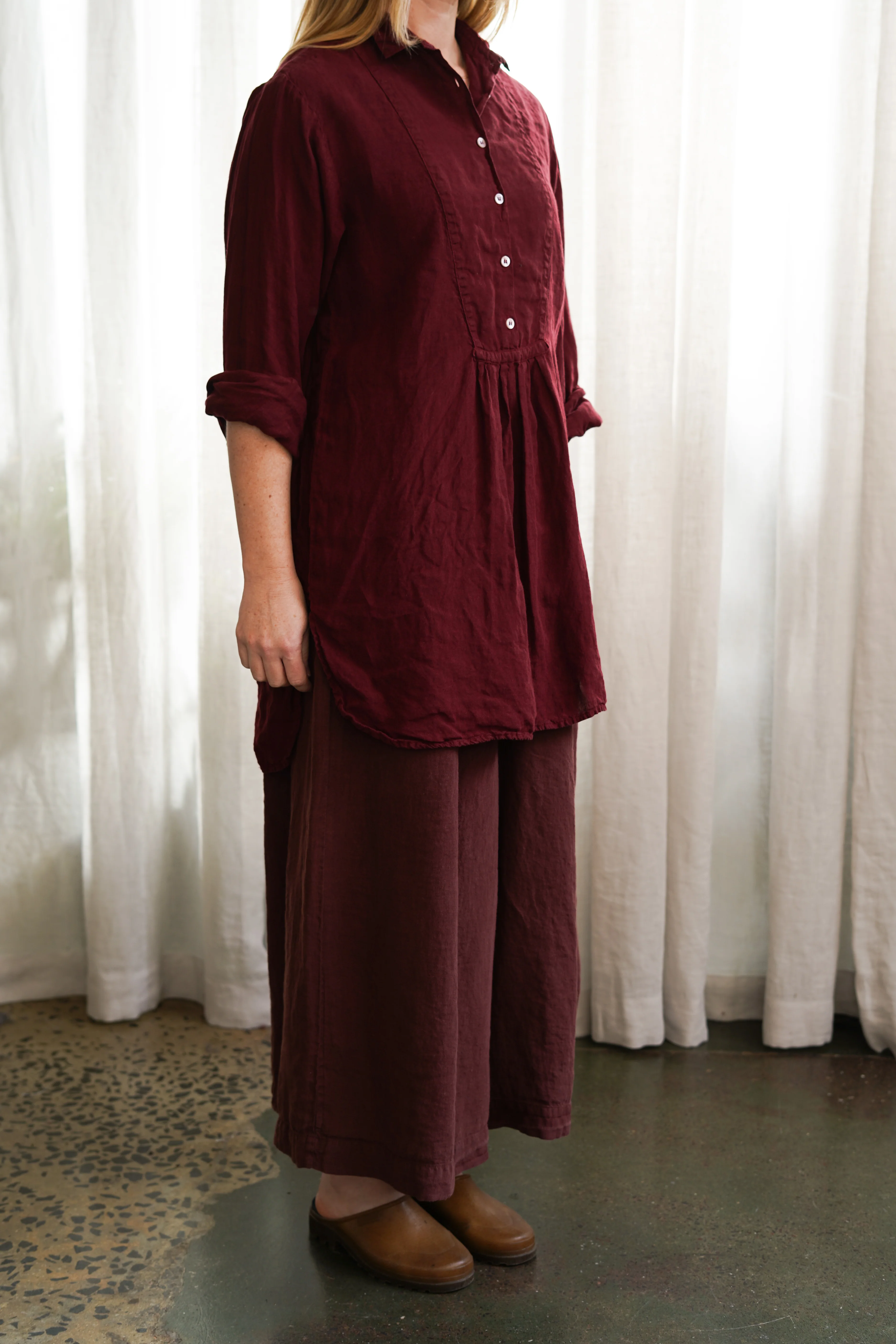 Metta - Francoise French Shirt - Light Linen - Image 11