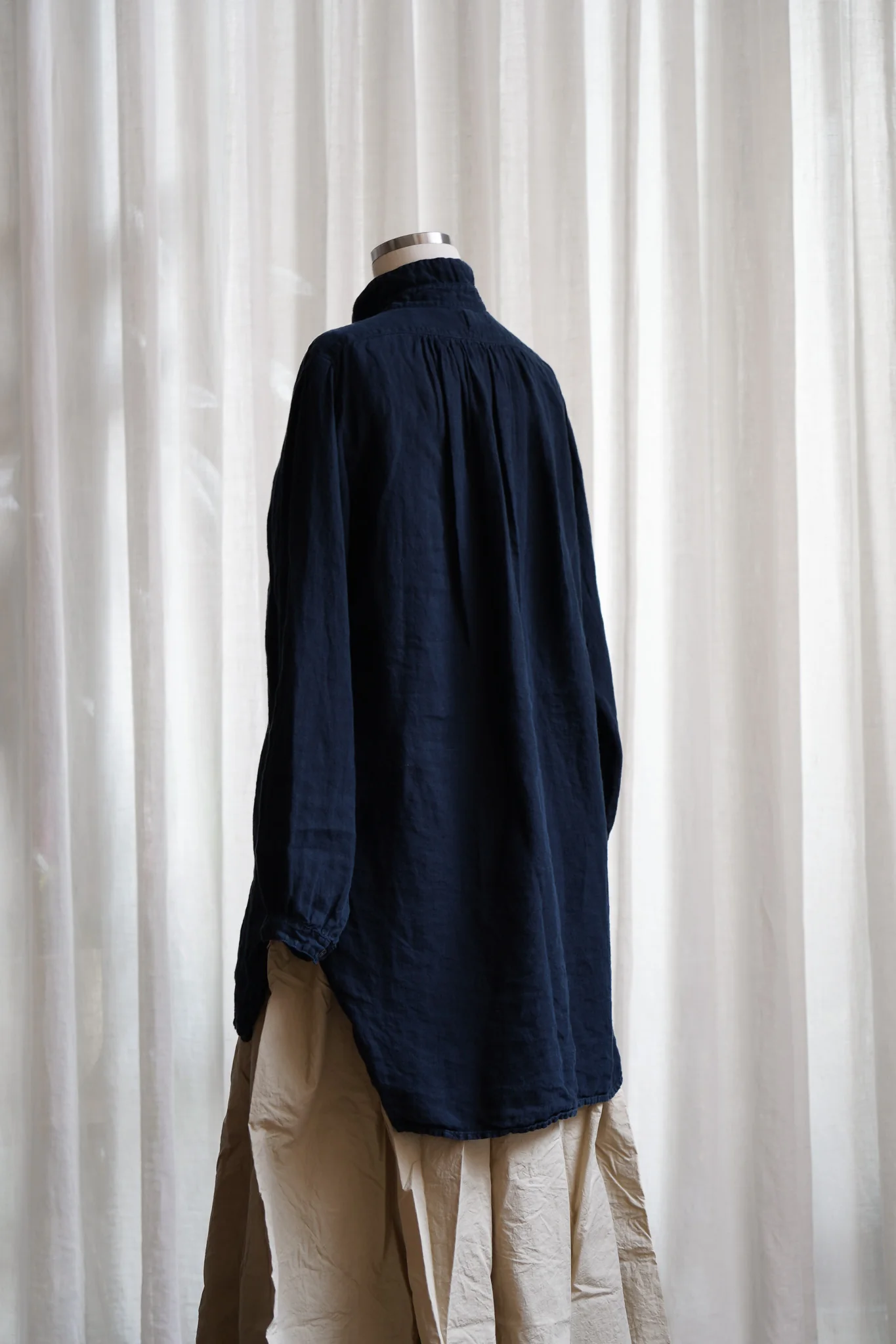 Metta - Francoise French Shirt - Light Linen - Image 3