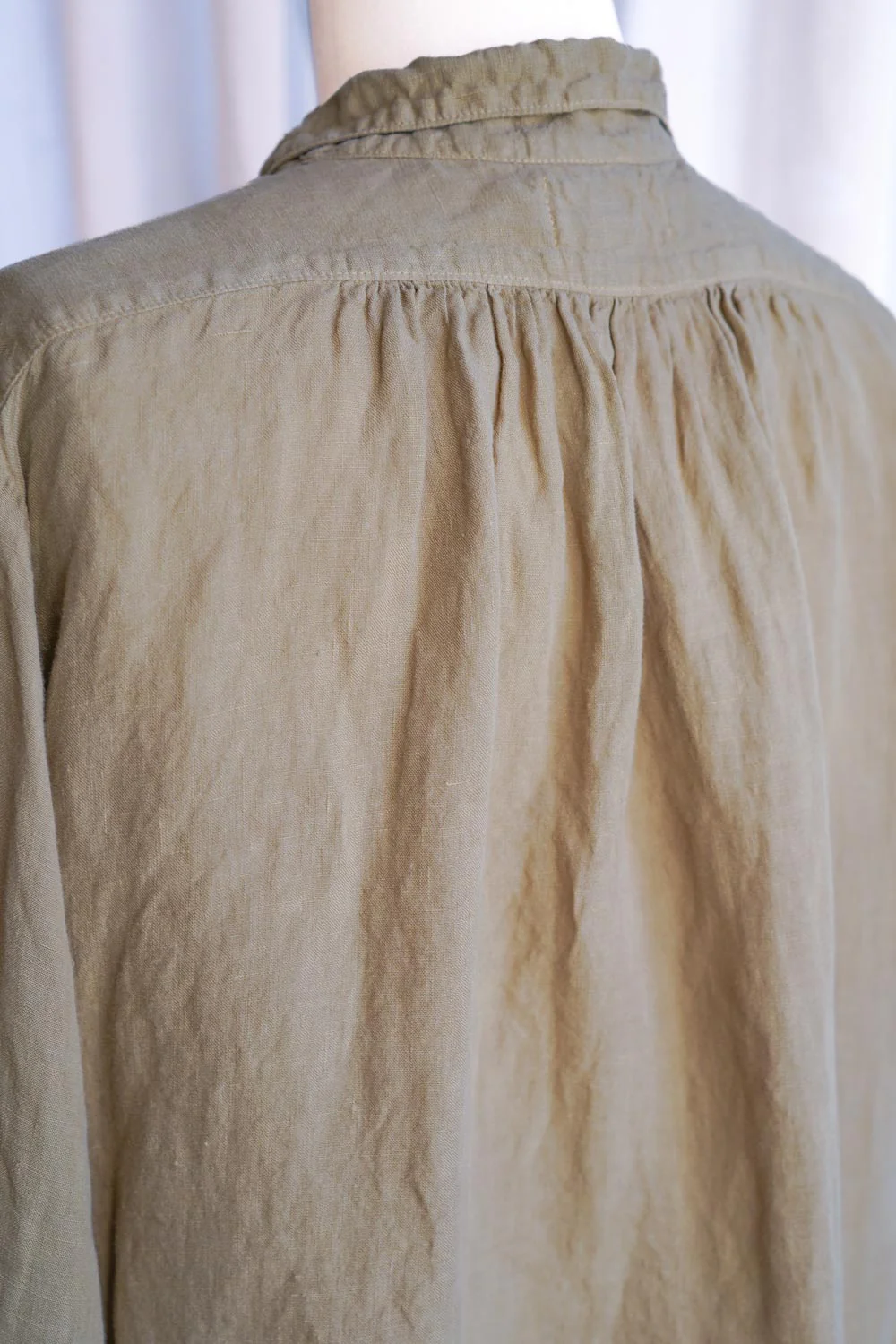 Metta - Francoise French Shirt - Light Linen - Image 9