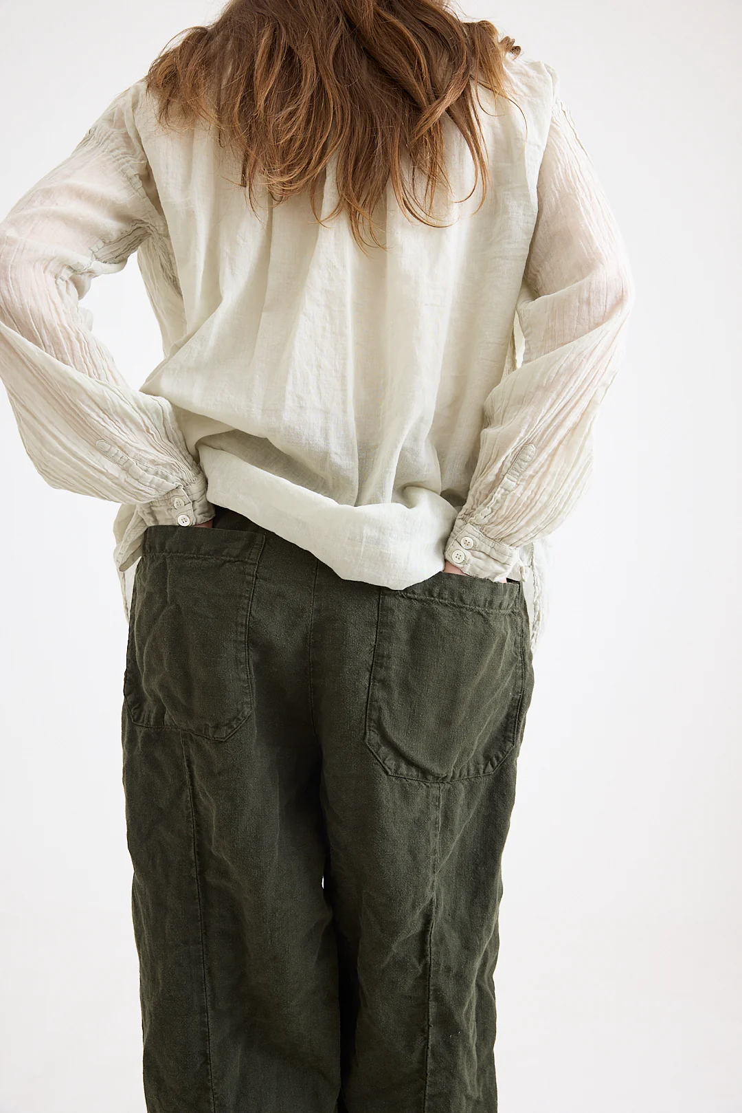 Metta - Frankie Peg Pant - Mid Weight Linen - Image 3