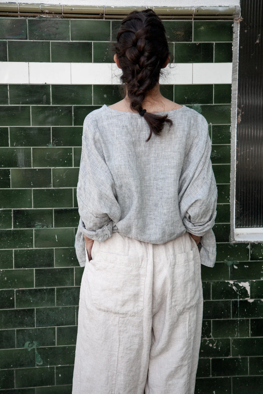 Metta - Frankie Peg Pant - Mid Weight Linen - Image 5