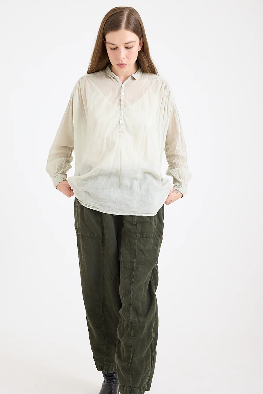 Metta - Hill Shirt - Cotton Voile - Image 12